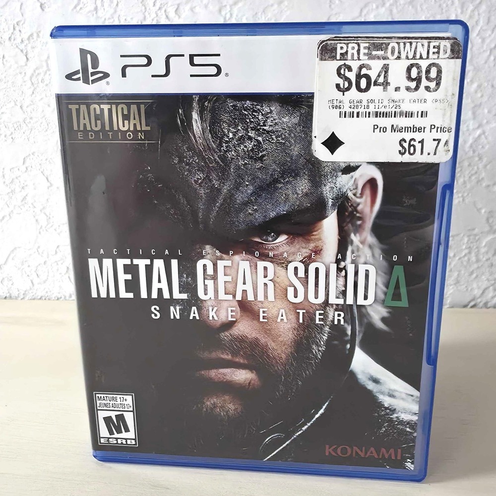 METAL GEAR SOLID 3: SNAKE EATER TACTICAL EDITION PS5 (GNH025847)